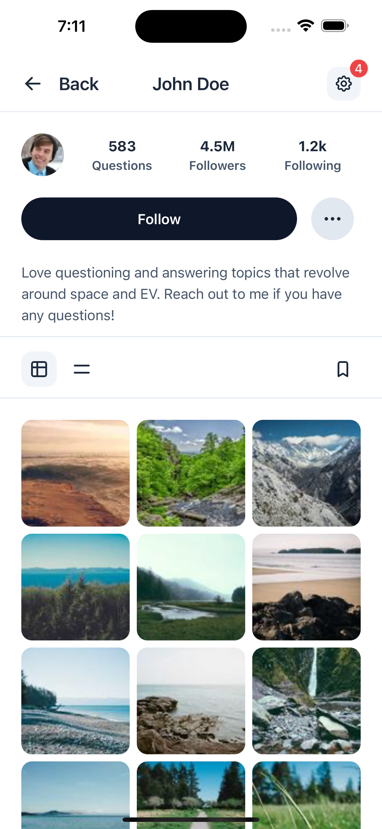 Profile Screen