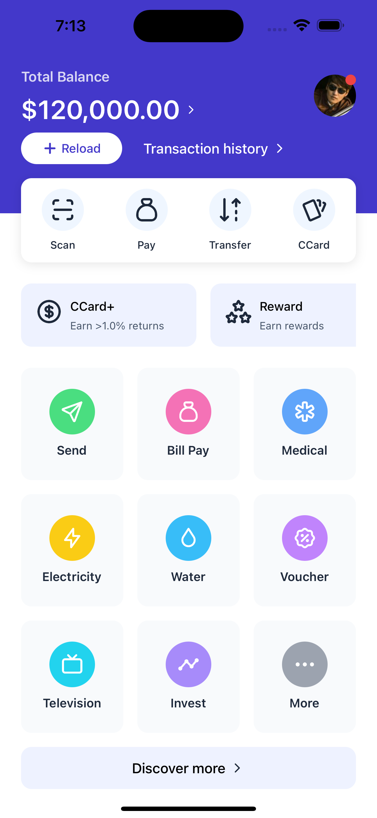 Home One Screen